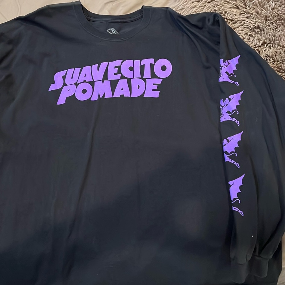 Suavecito long sleeve crewneck T-shirt